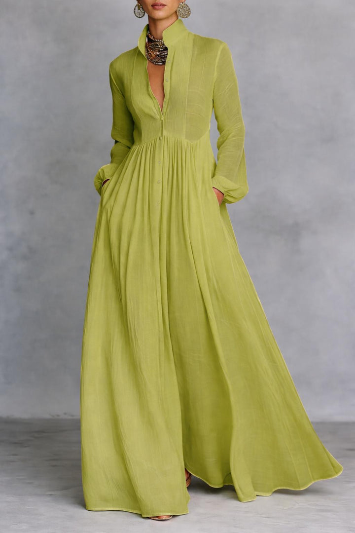 Serena | Long-Sleeve Maxi Dress