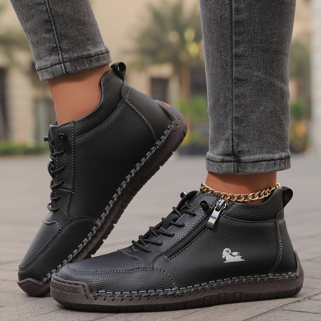 Wilhelmina | Zip-Up Orthopaedic Trainers