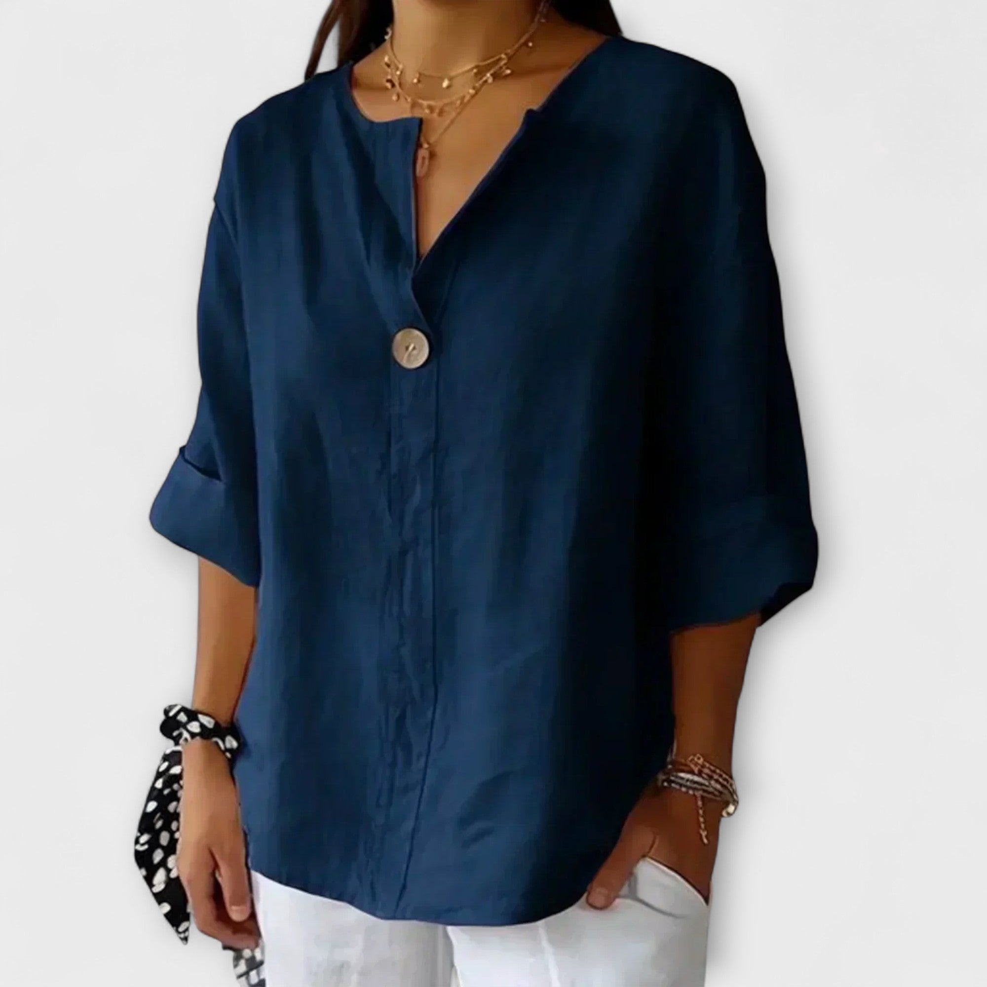 Marguerite | Button Blouse