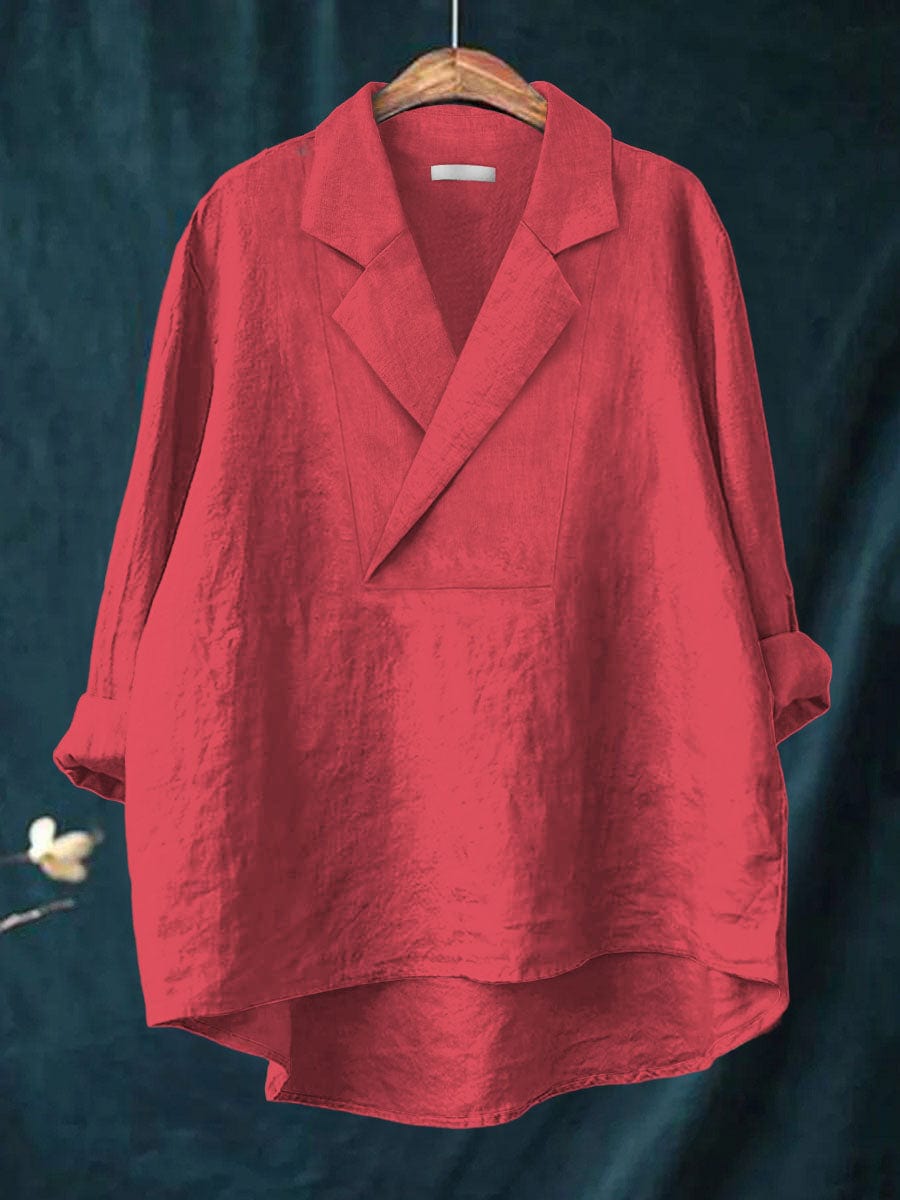 Katrina | Ruffle-Trim Blouse