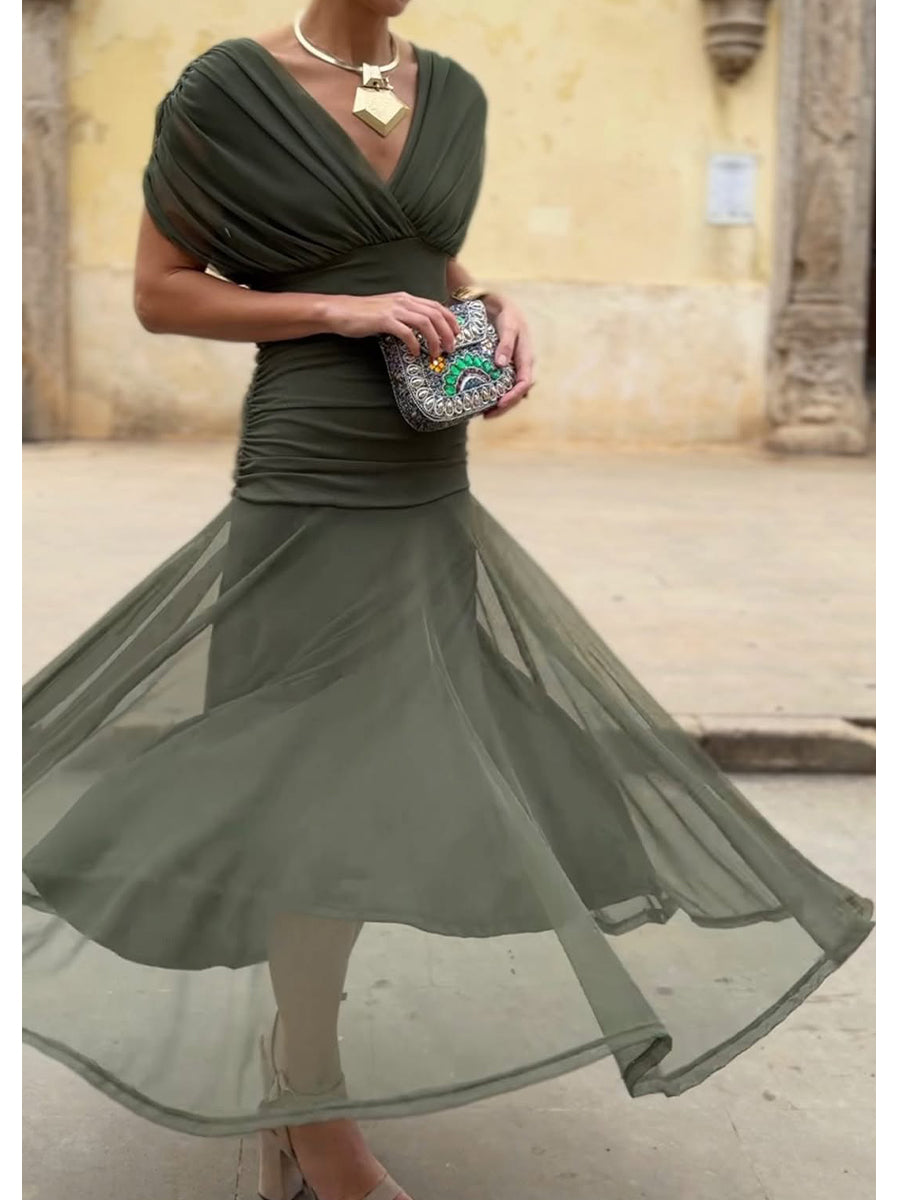 Vittoria | Off-the-Shoulder Midi Dress