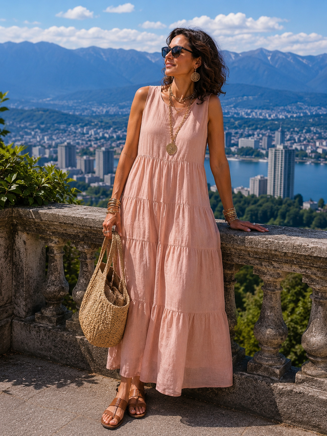 Mildred | Sleeveless Maxi Dress
