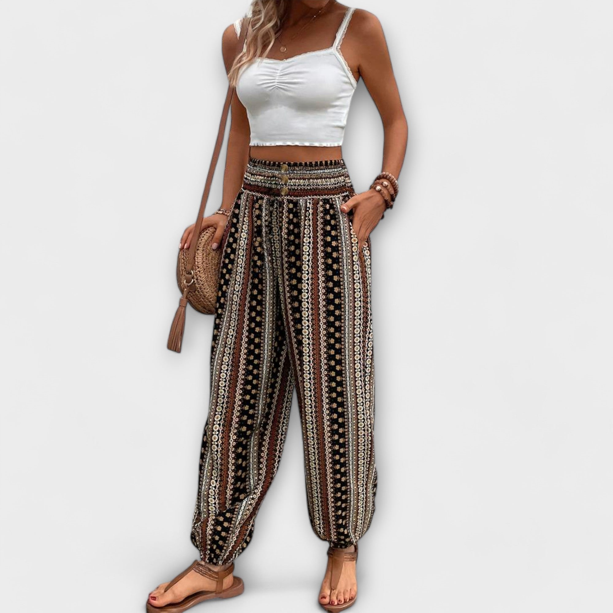 Hope | Printed Trousers