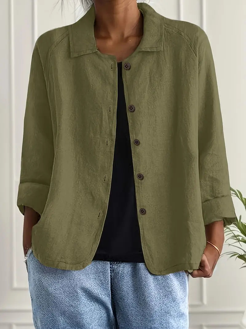 Bernadette | Relaxed Button-Up Jacket
