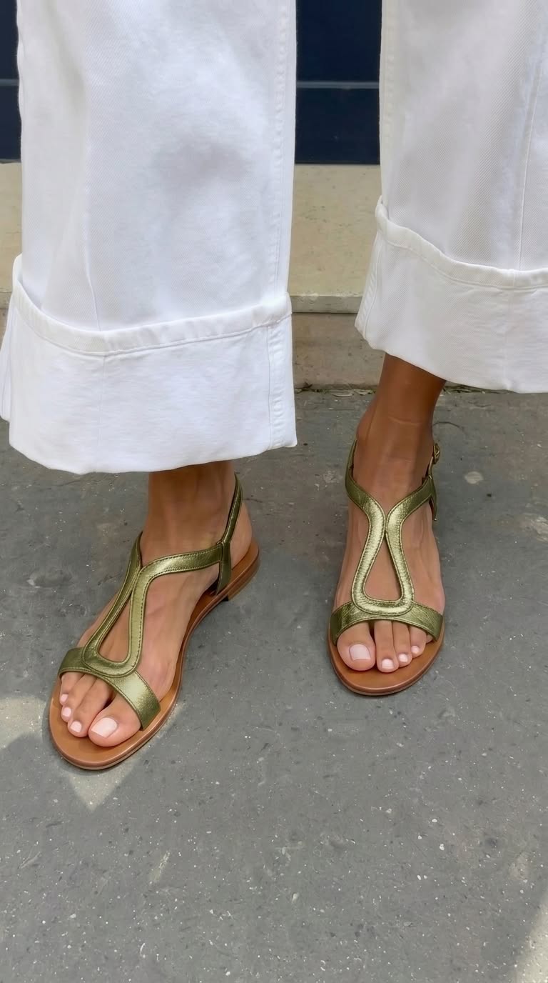 Ludovica | Elegant Flat Sandals