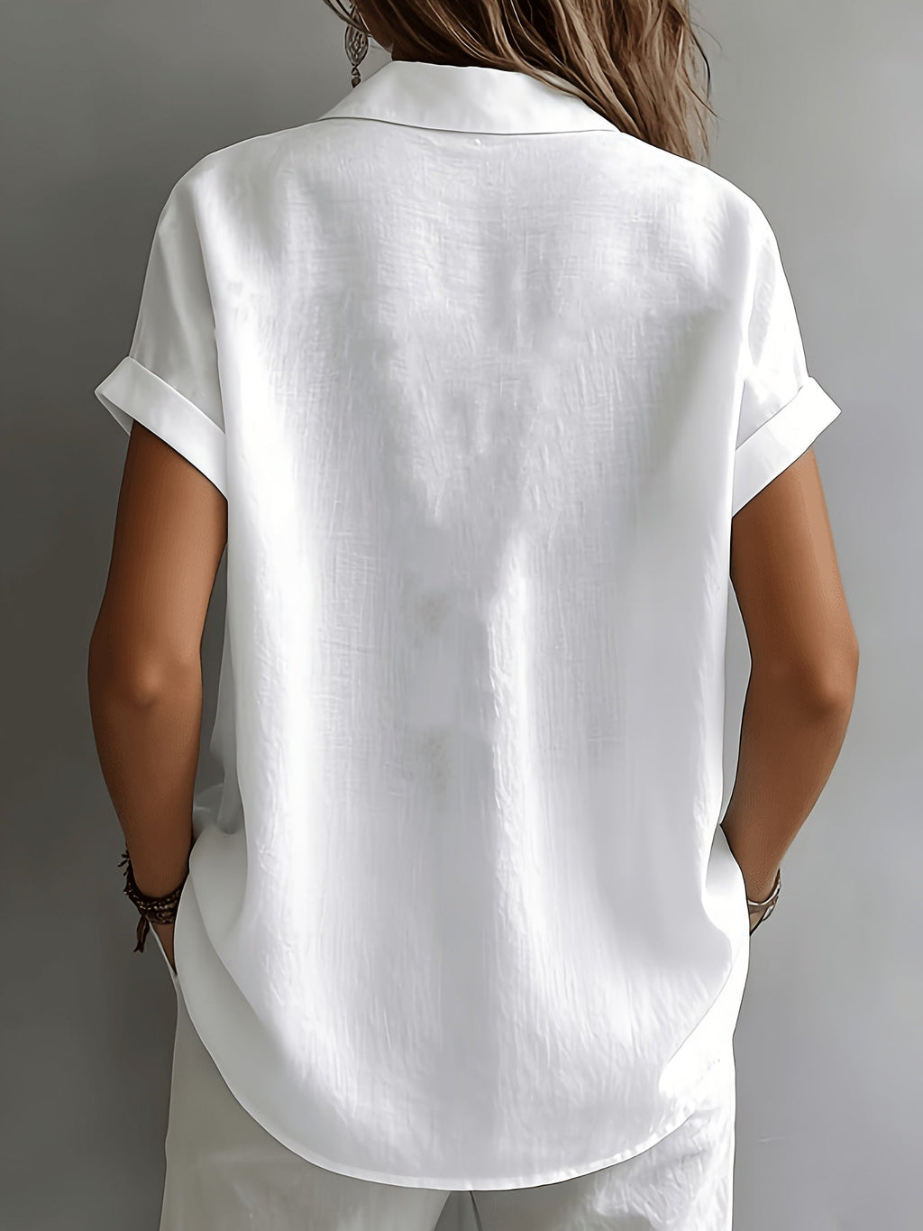 Cecile | Collared Top