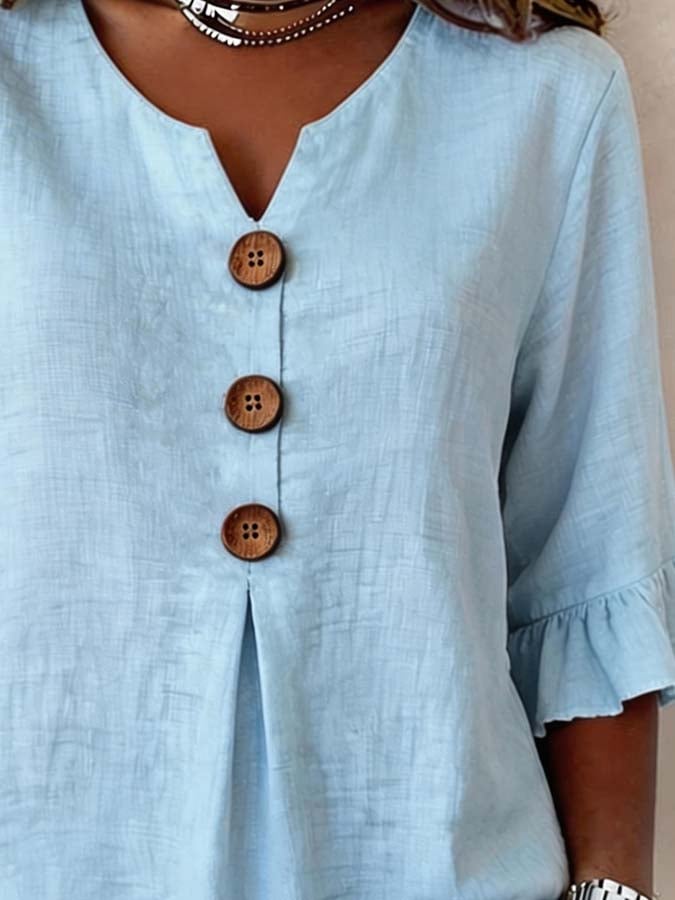 Puffelle | Puff Sleeve Blouse