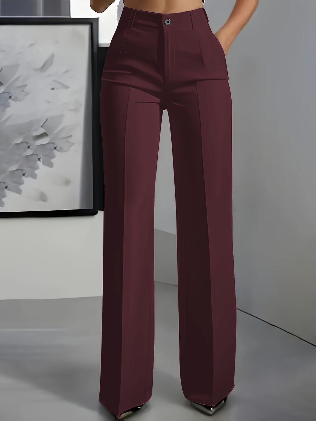Rosalind | High-Waisted Elastic Trousers