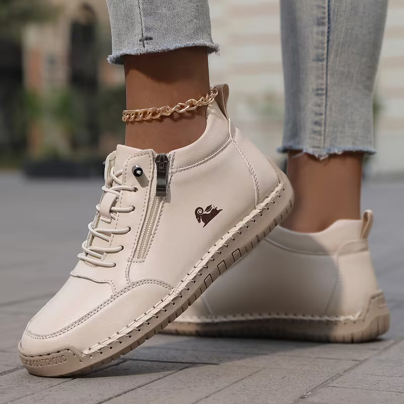 Wilhelmina | Zip-Up Orthopaedic Trainers