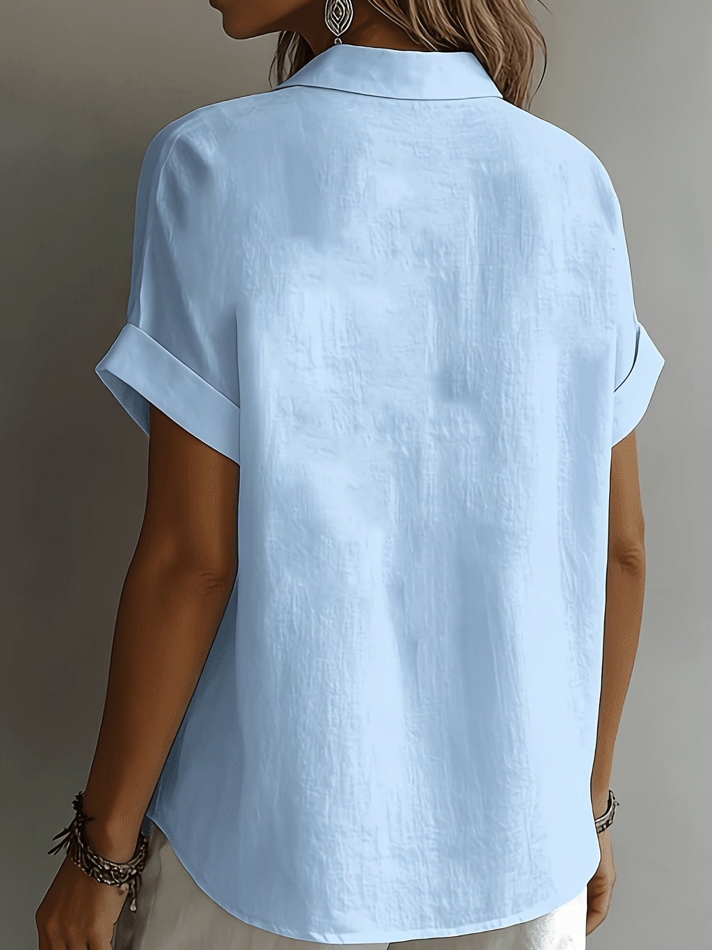 Cecile | Collared Top