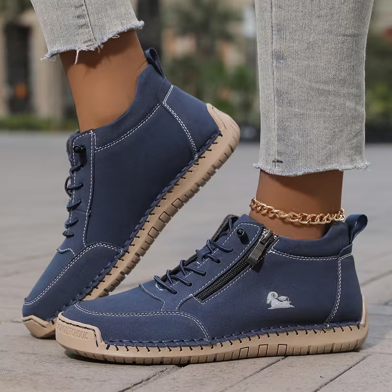 Wilhelmina | Zip-Up Orthopaedic Trainers