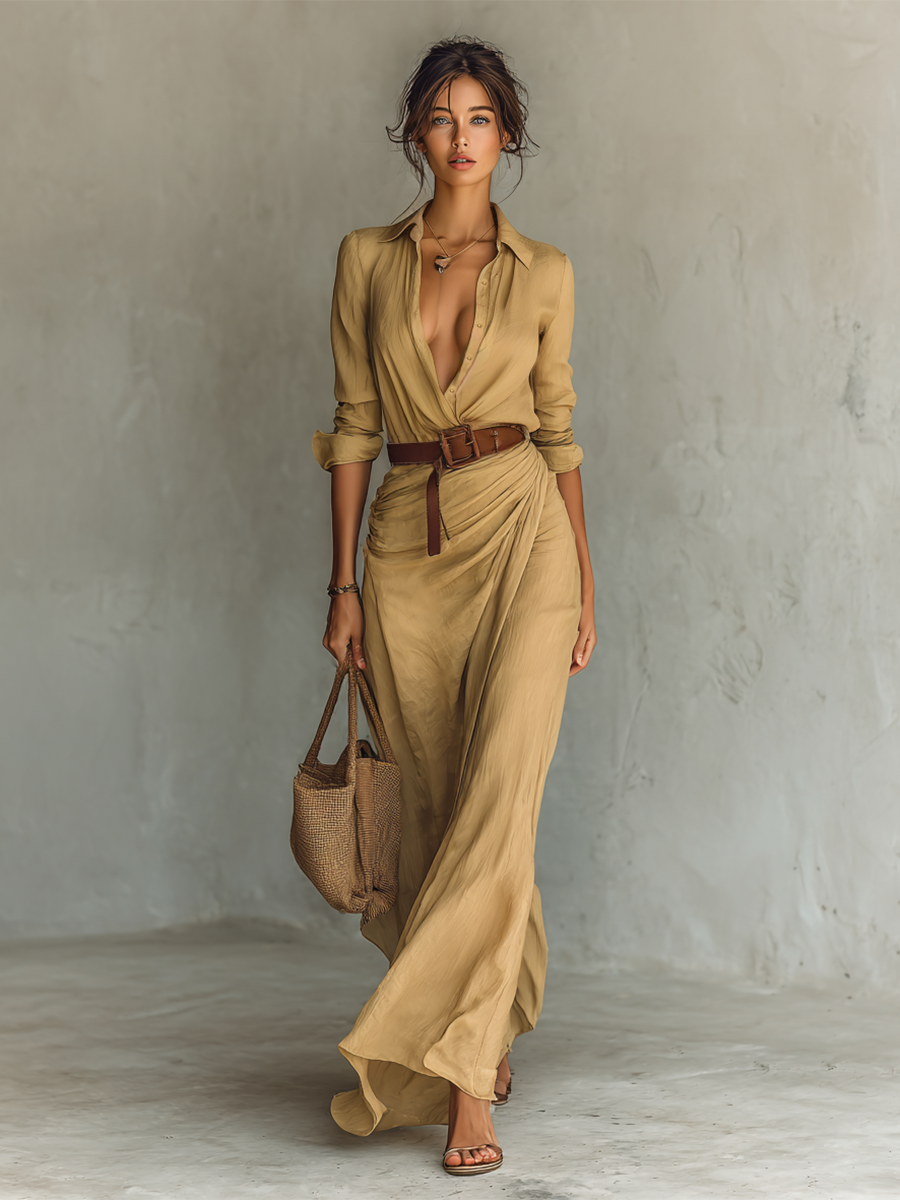 Violet | Maxi Wrap Dress