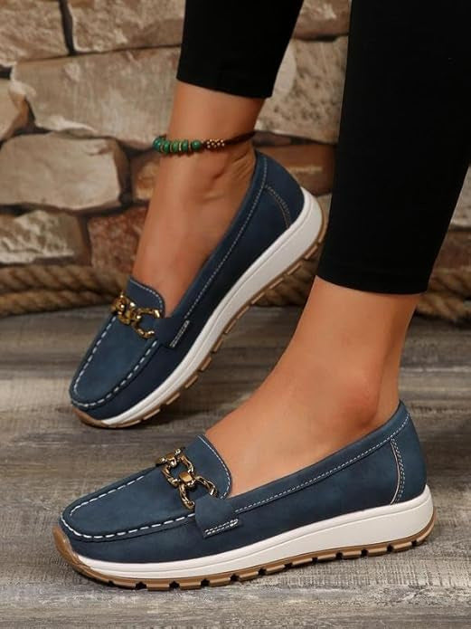 Ella | Orthopaedic Buckle Loafers