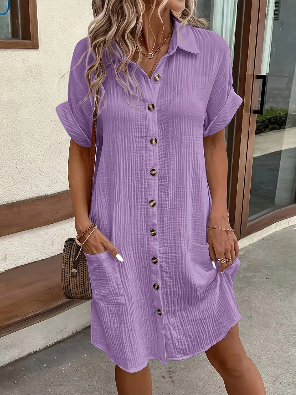 Camille | Shirt Dress