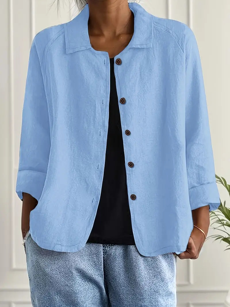 Bernadette | Relaxed Button-Up Jacket