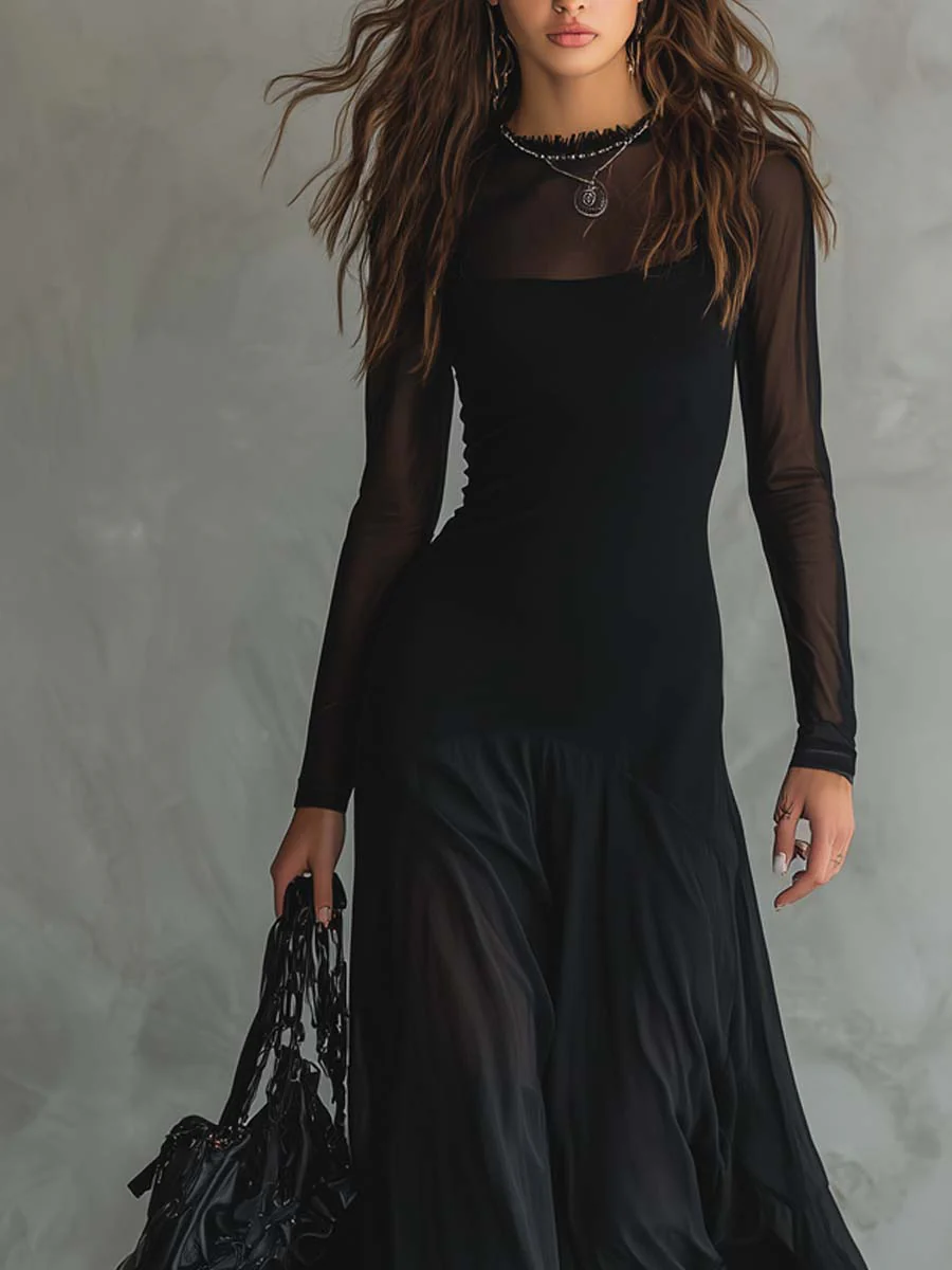Fern | Patchwork Maxi Dress