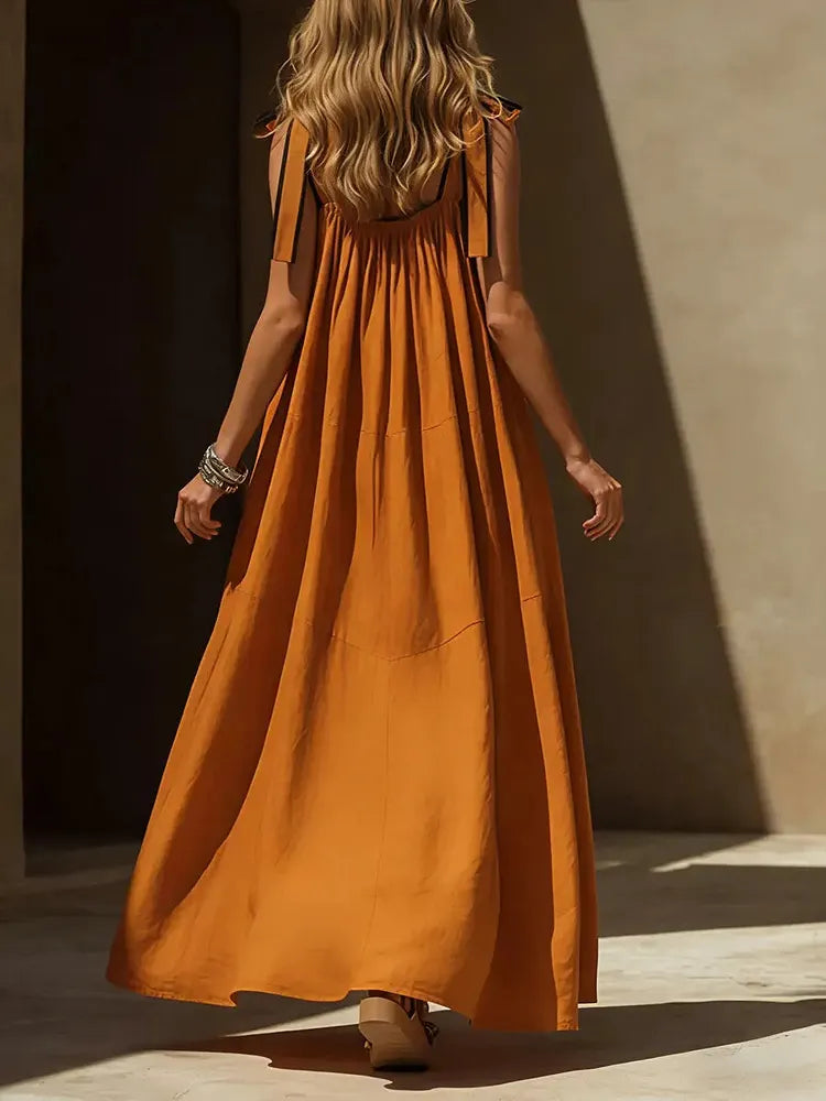 Coralie | Tie-Strap Summer Dress