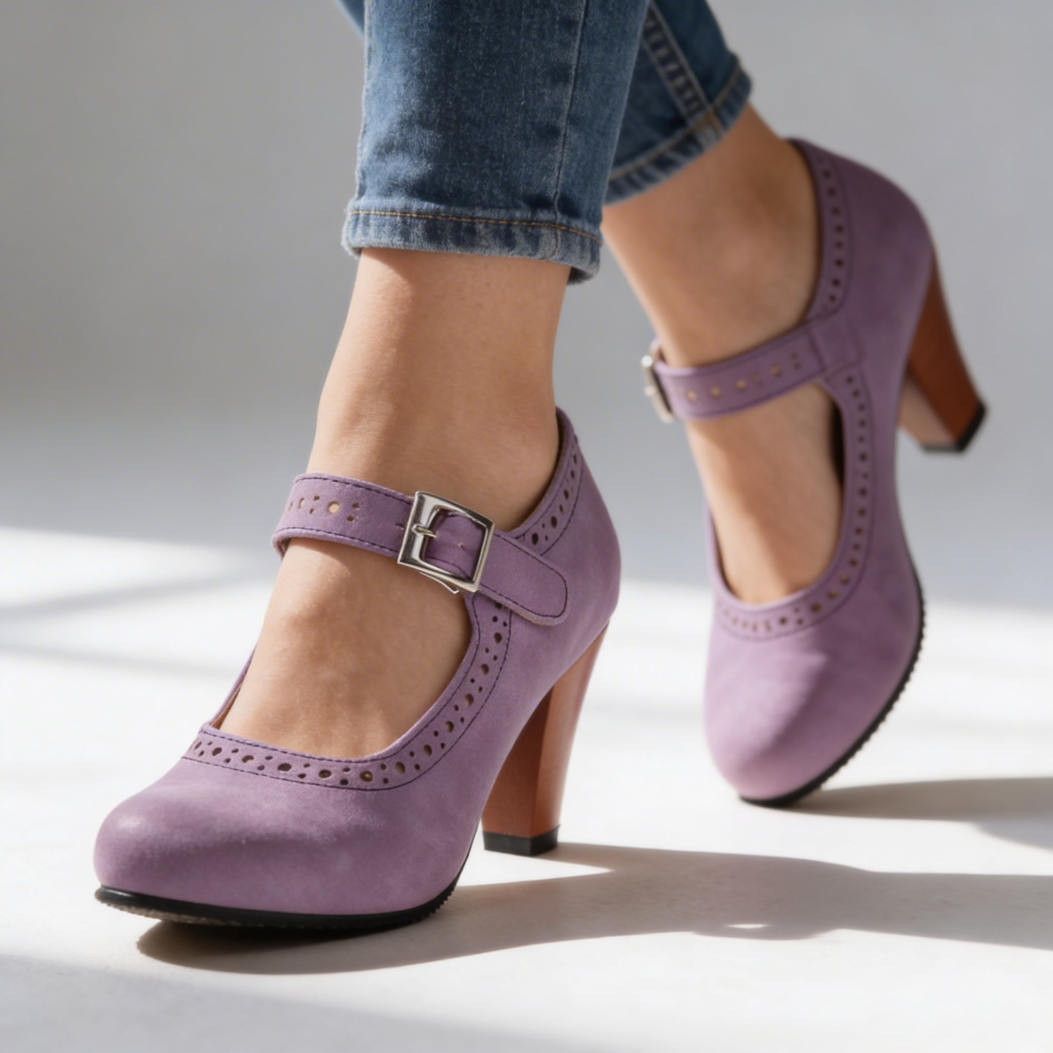 Giselle | Mary Jane Brogue Heel