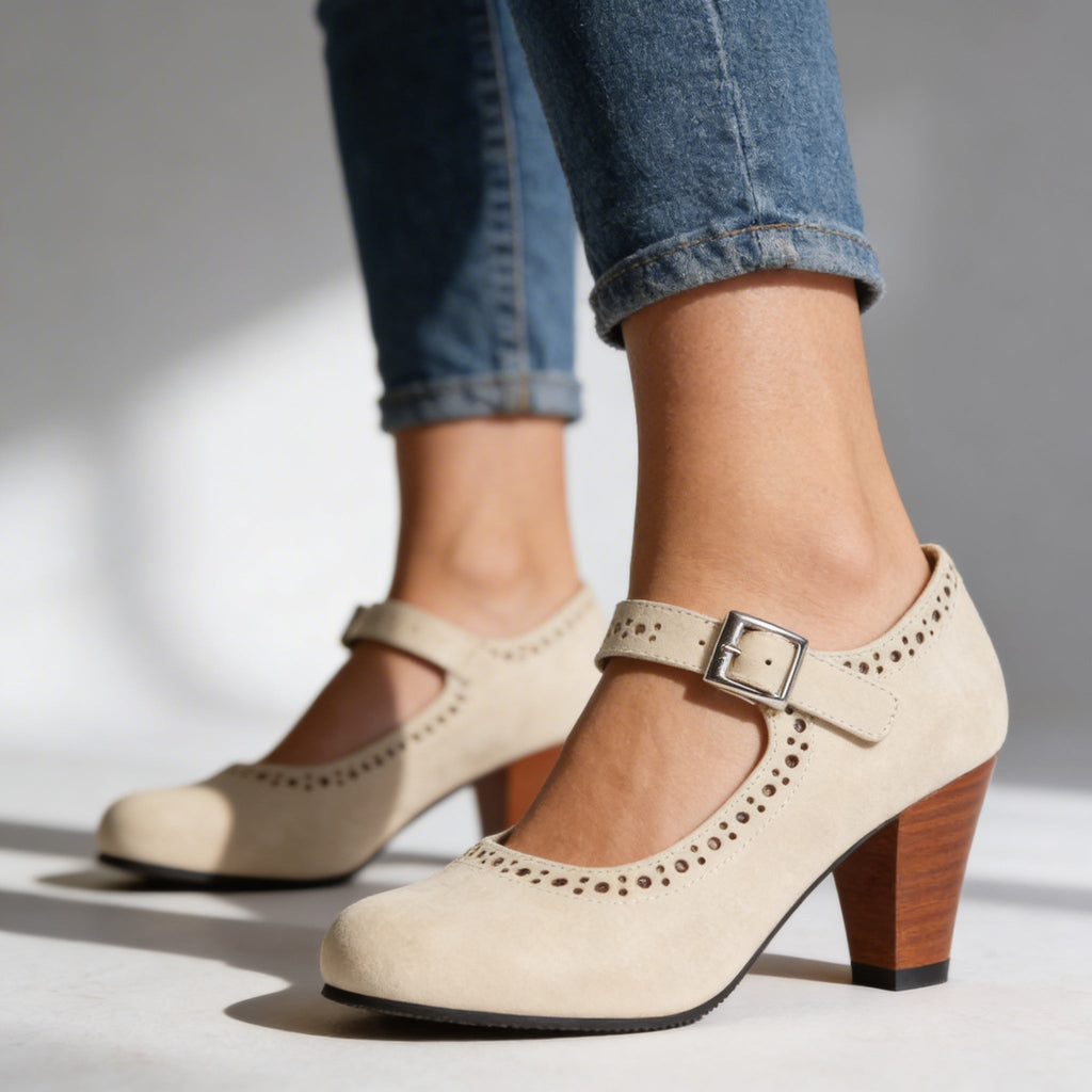 Giselle | Mary Jane Brogue Heel