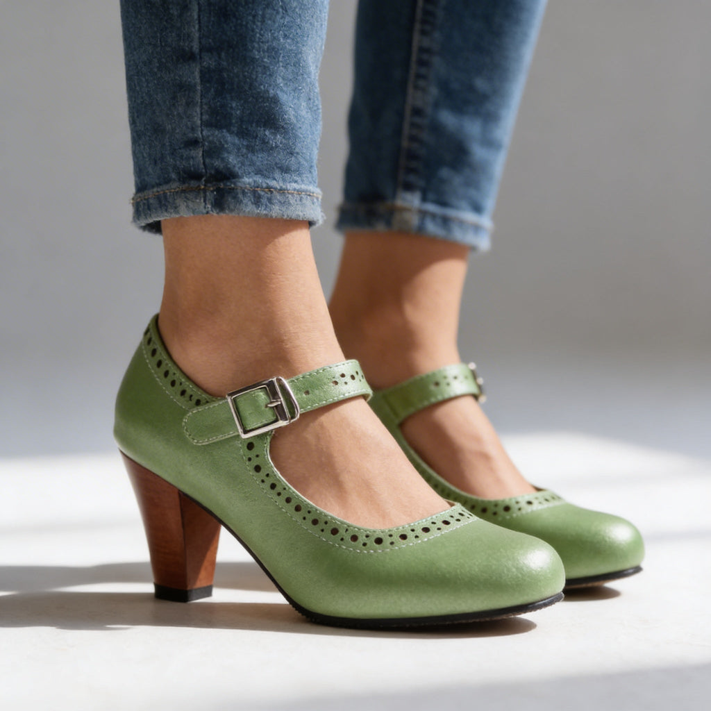 Giselle | Mary Jane Brogue Heel