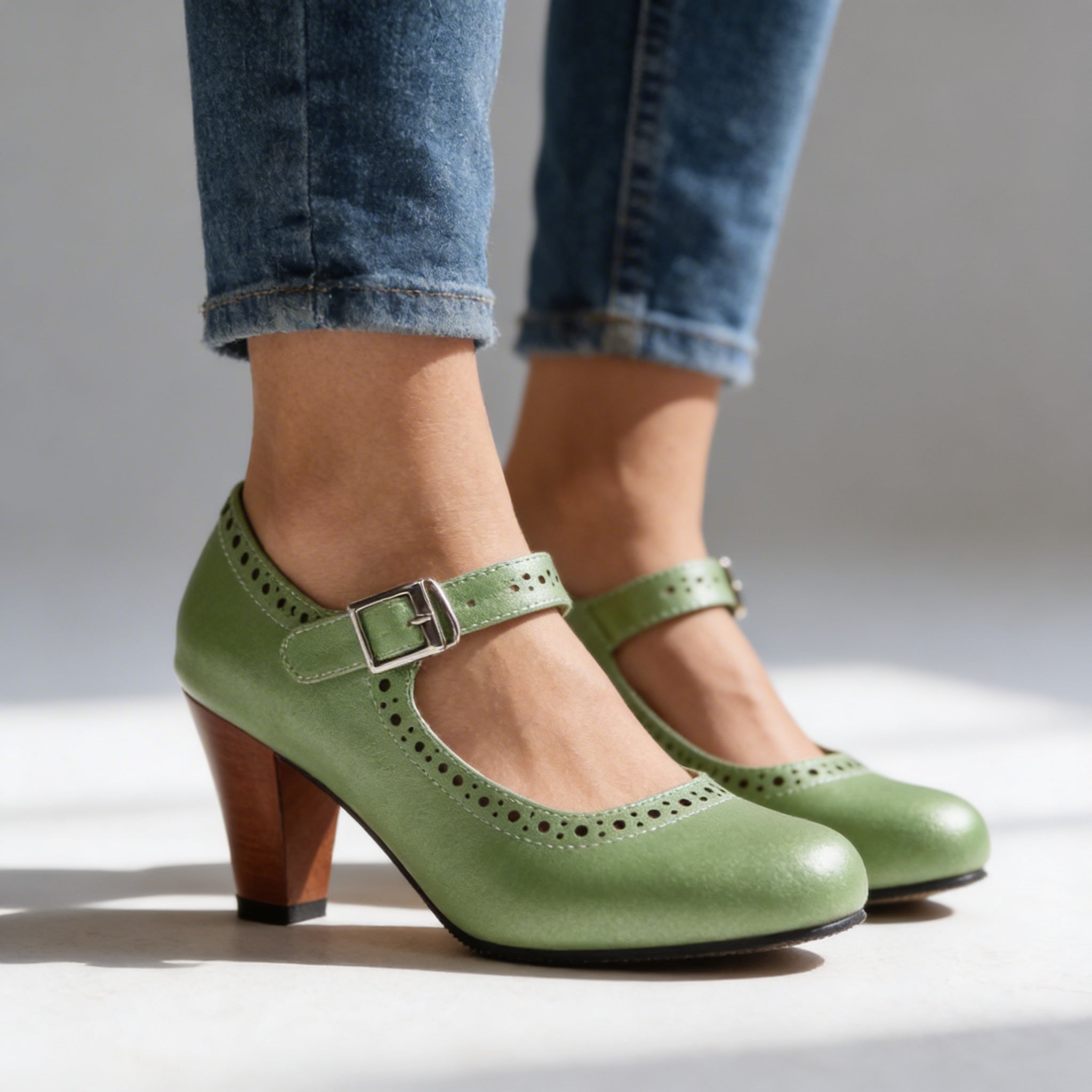 Giselle | Mary Jane Brogue Heel