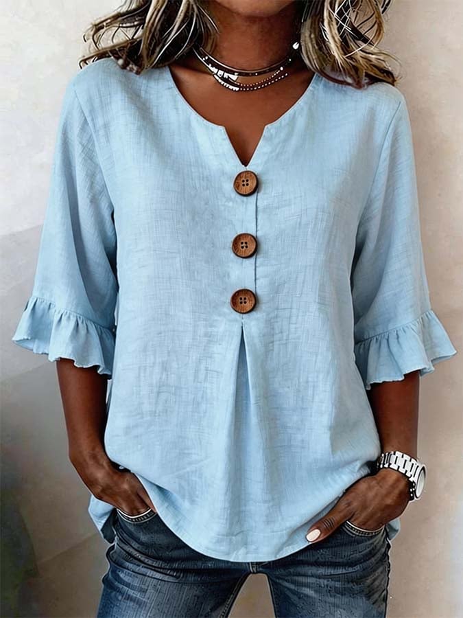 Puffelle | Puff Sleeve Blouse