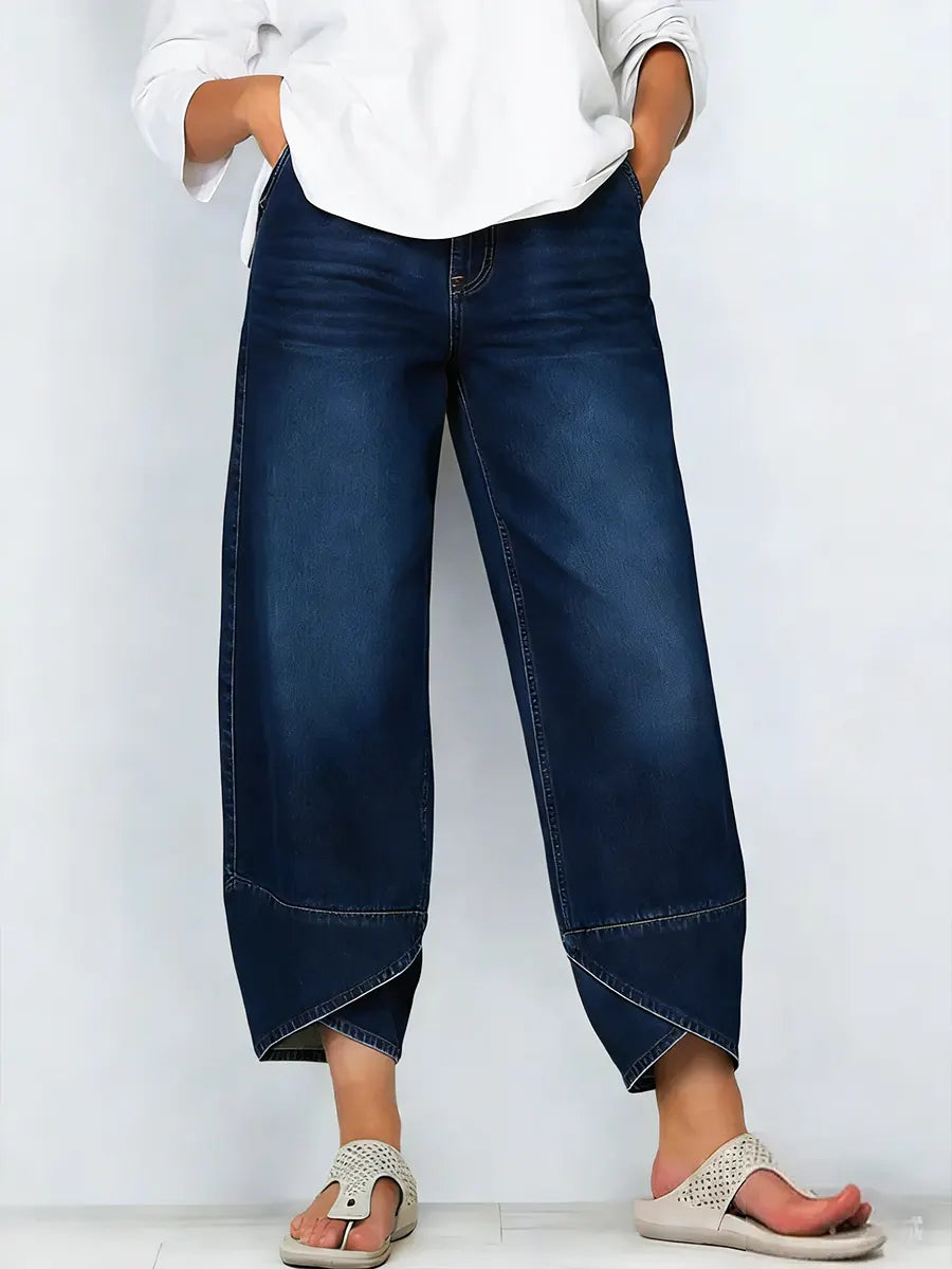 Blair | Cross-Hem Jeans