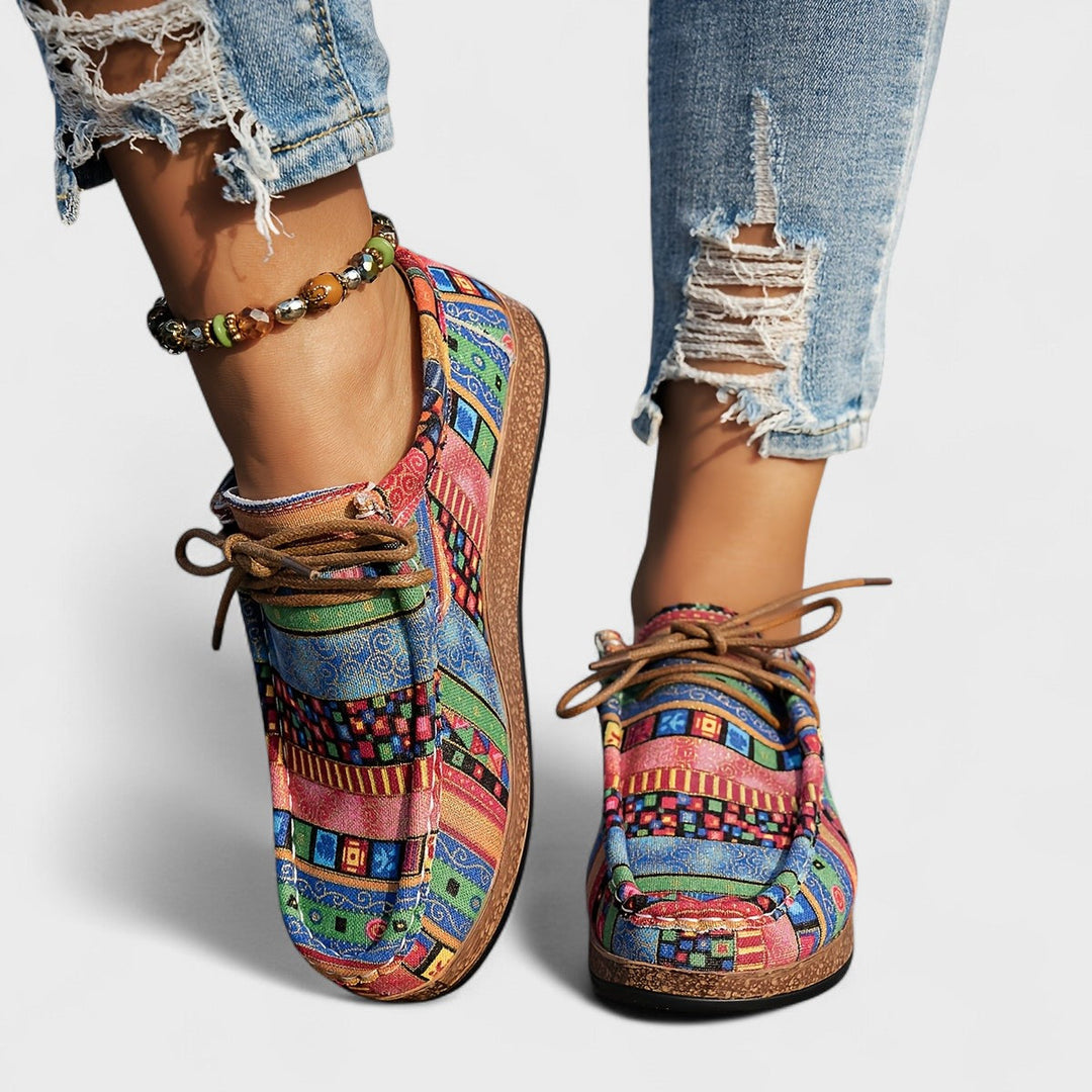 Seryphina | Soft Strap Trainers