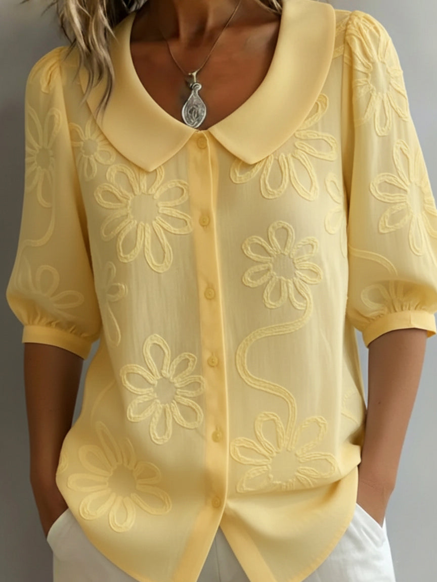 Perina | Floral Soft-Touch Blouse