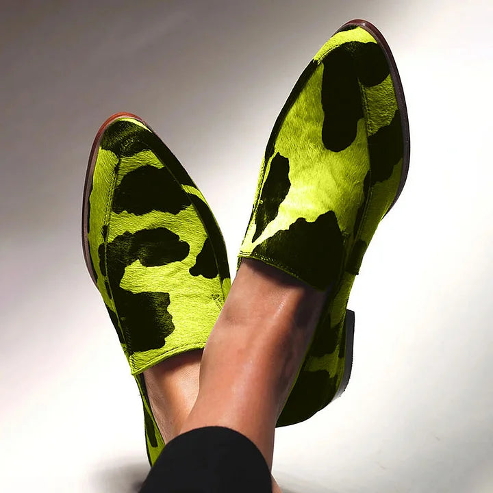 Zadie | Animal-Print Loafers
