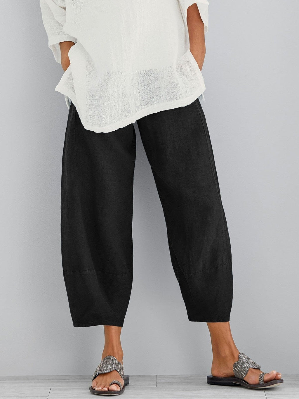 Lucie | Cropped Trousers