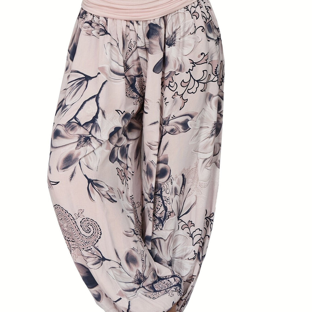 Solene | Floral Trousers