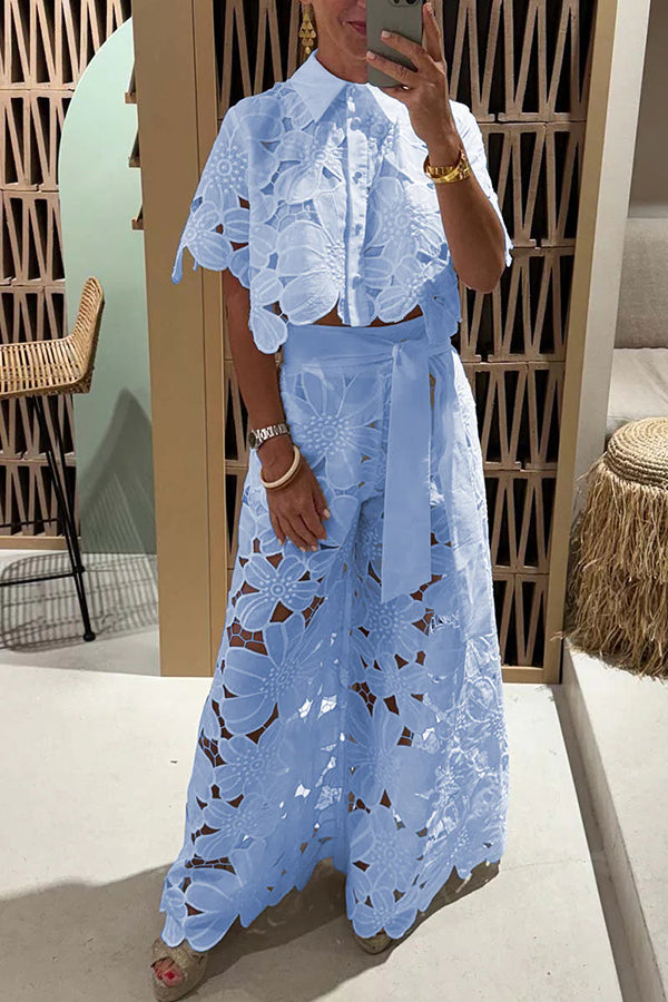 Rosalinda | Lace Two-Piece Set