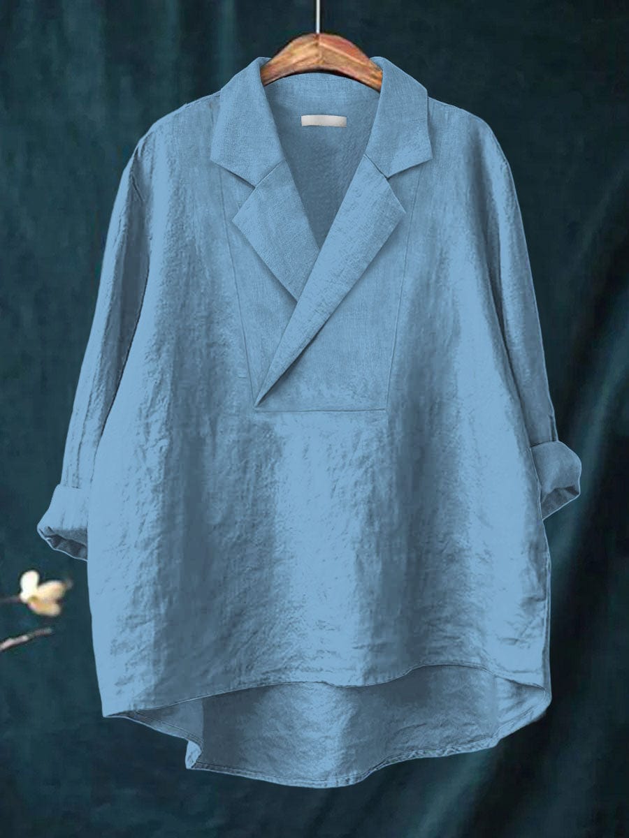 Katrina | Ruffle-Trim Blouse