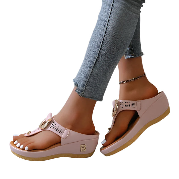 Alicante Cushioned Wedge Sandals