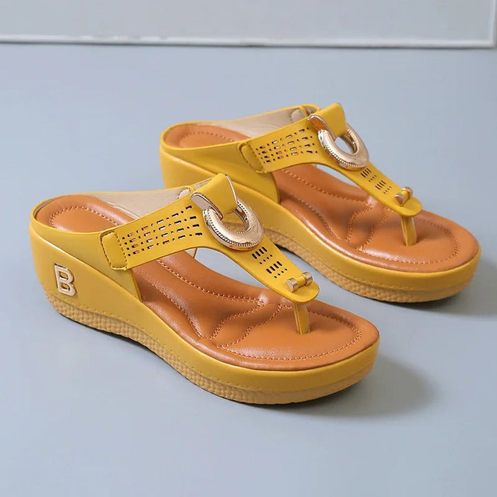 Alicante Cushioned Wedge Sandals