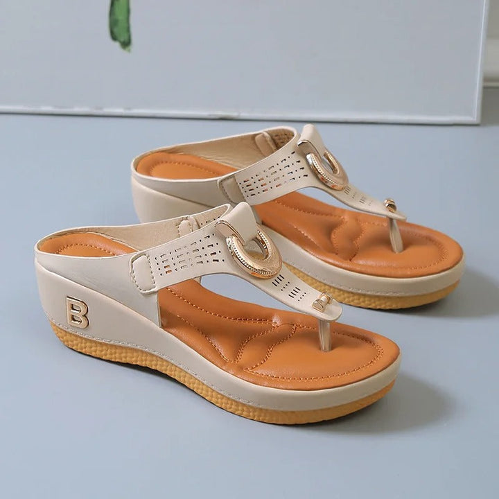 Alicante Cushioned Wedge Sandals