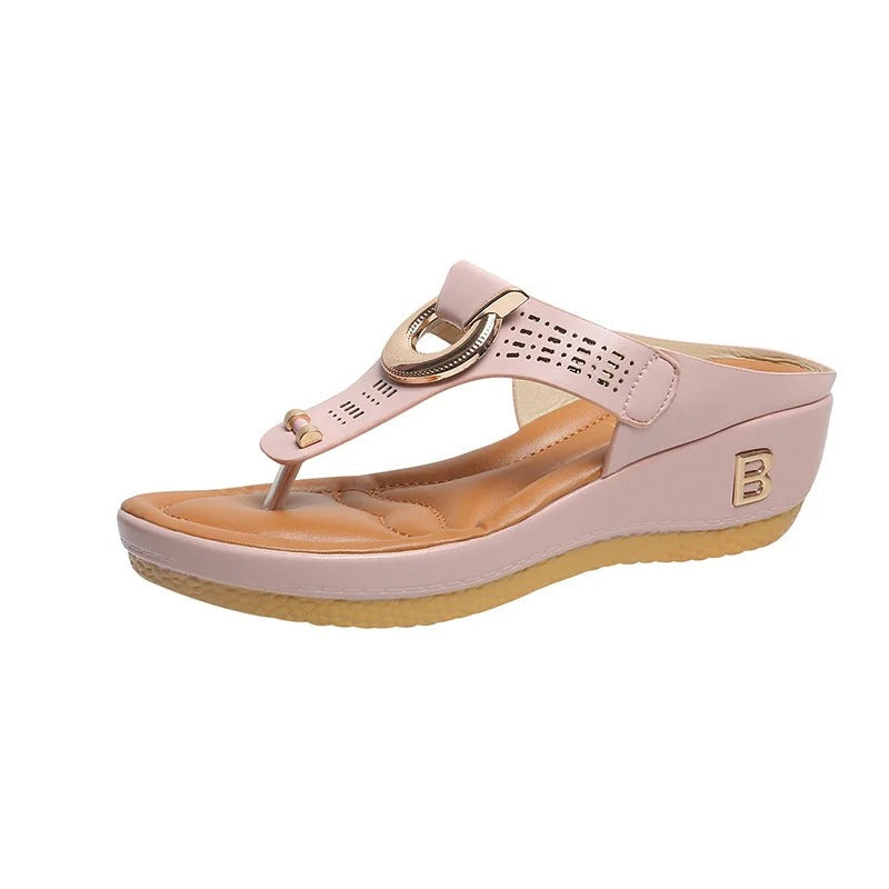 Alicante Cushioned Wedge Sandals