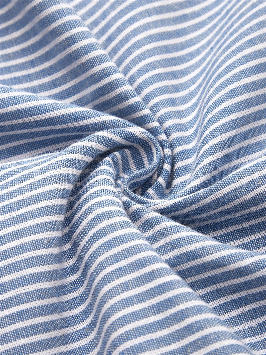 Xanthe | Striped Midi Dress