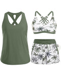 Maren | Three-Piece Tankini Swim Set