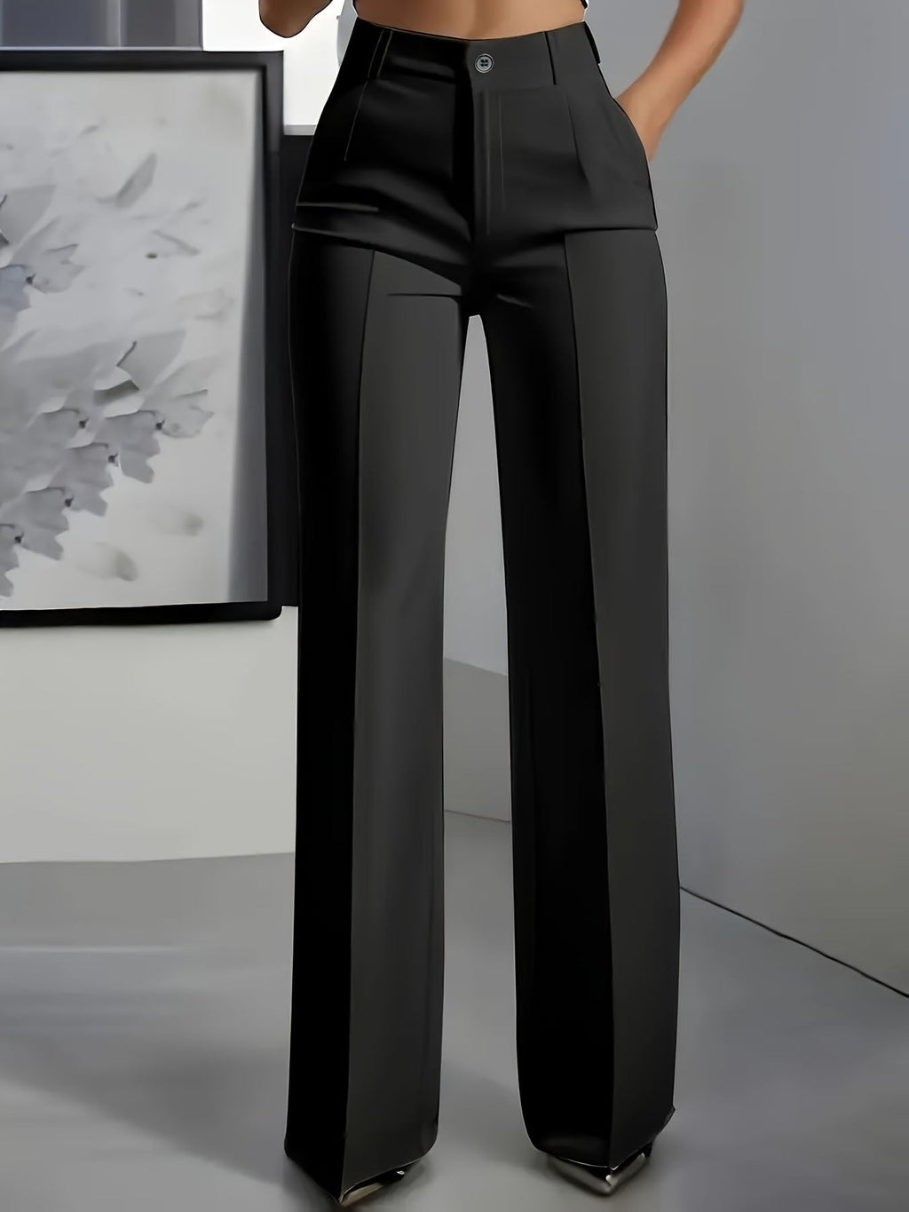 Rosalind | High-Waisted Elastic Trousers