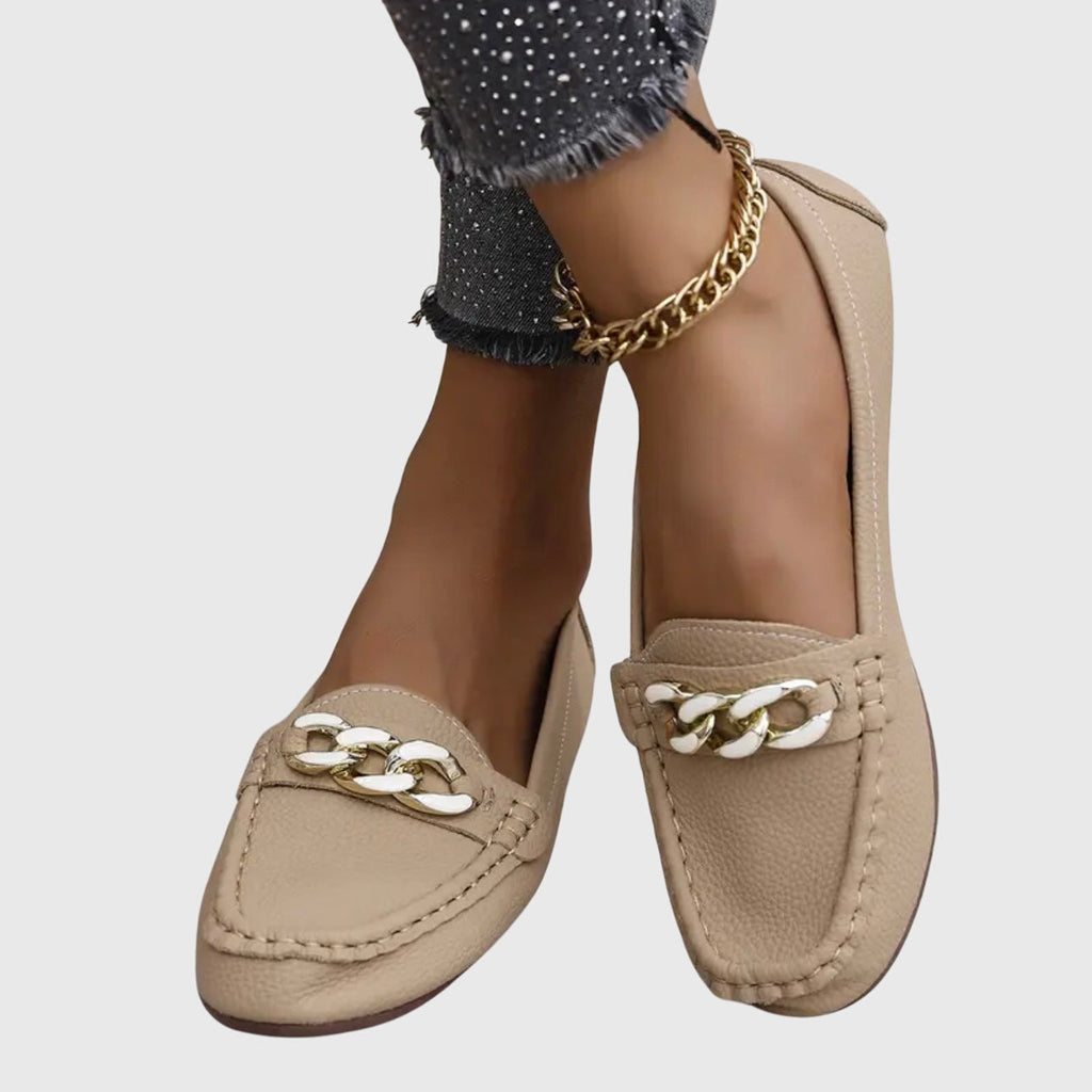 Elodie | Chain Loafers