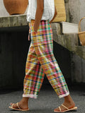Kendra | Checked Trousers