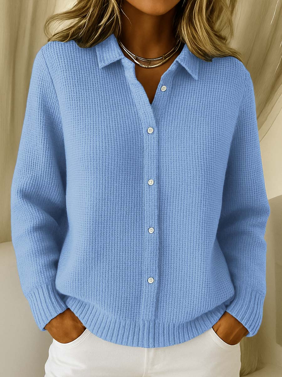 Gwendolyn | Button-Front Knit Jumper