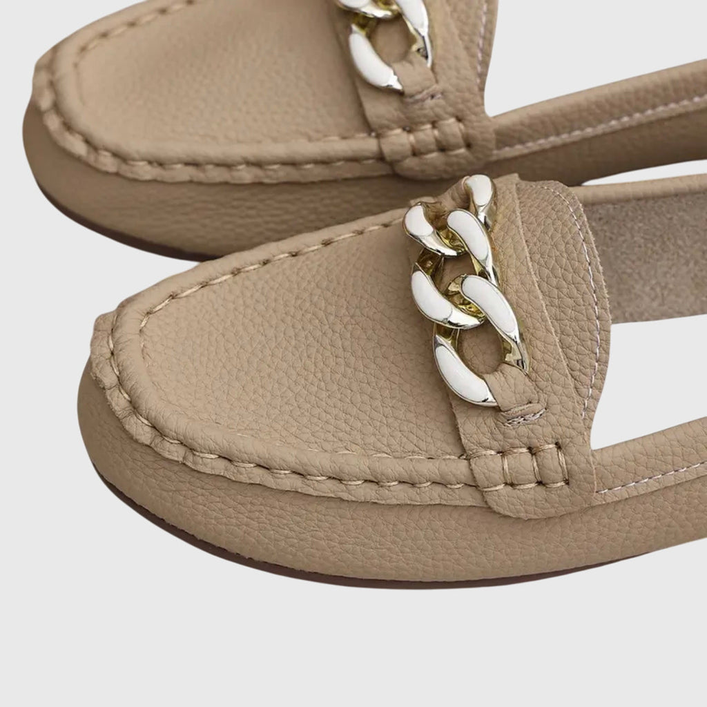 Elodie | Chain Loafers