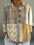 Evangeline | Patchwork Blouse