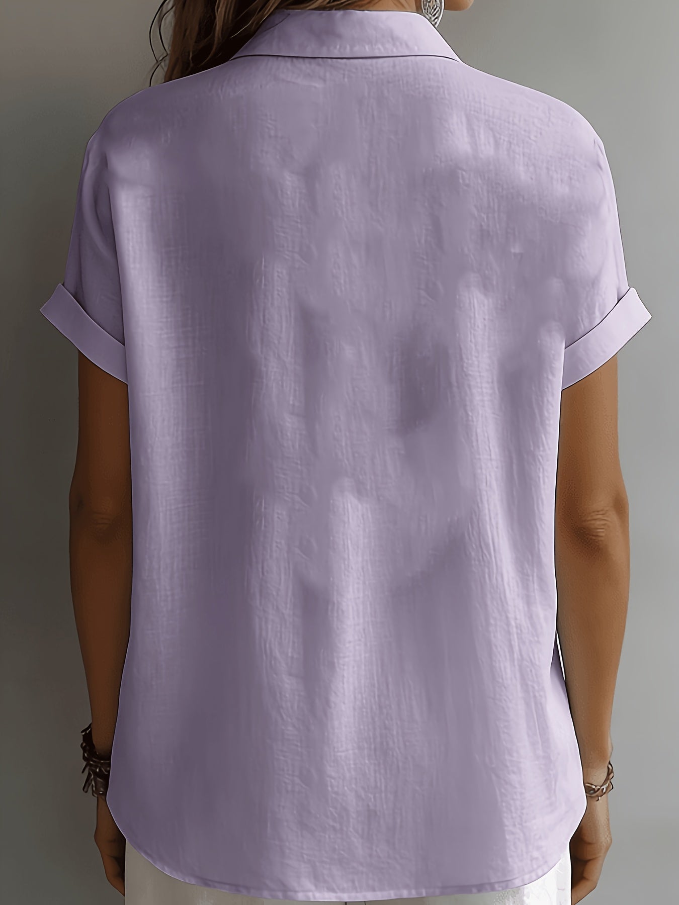 Cecile | Collared Top