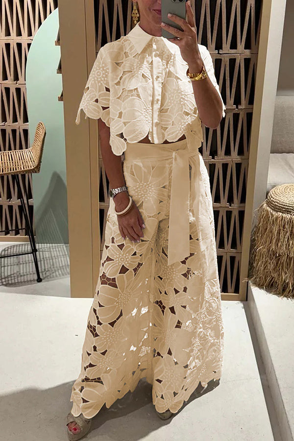 Rosalinda | Lace Two-Piece Set
