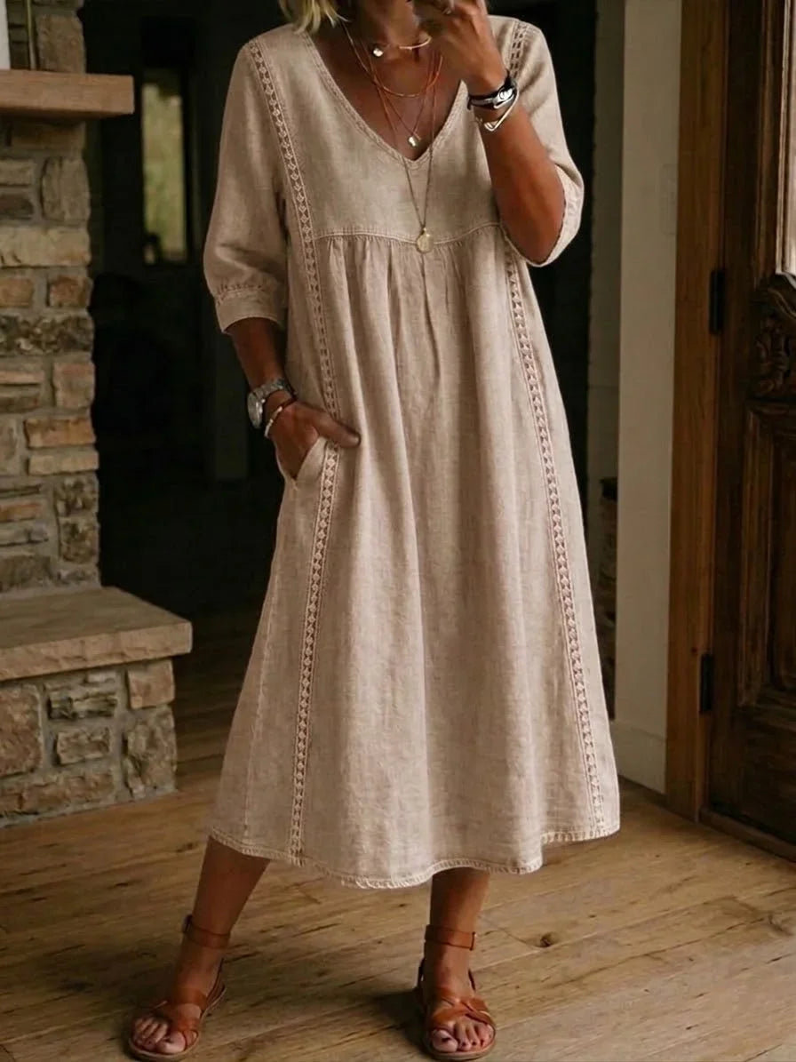 Rowena | Relaxed Midi Dress