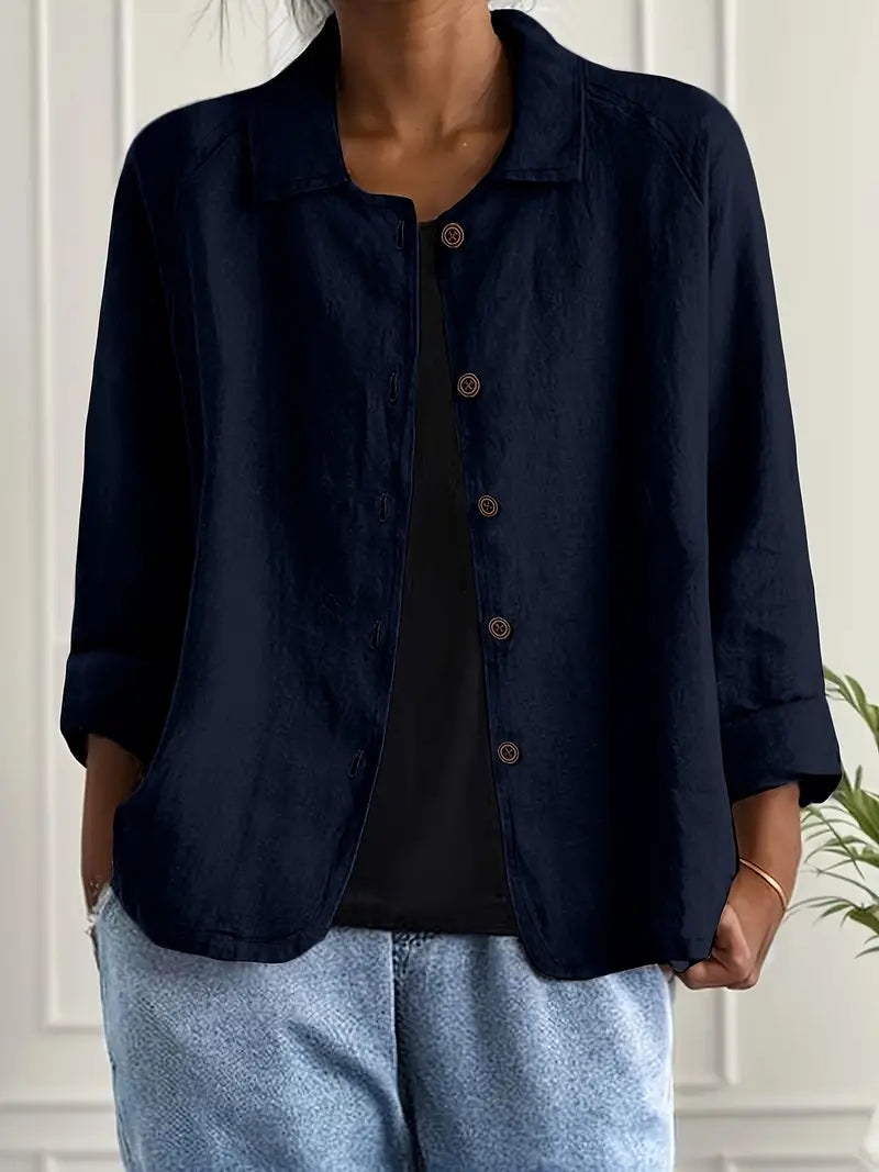 Bernadette | Relaxed Button-Up Jacket